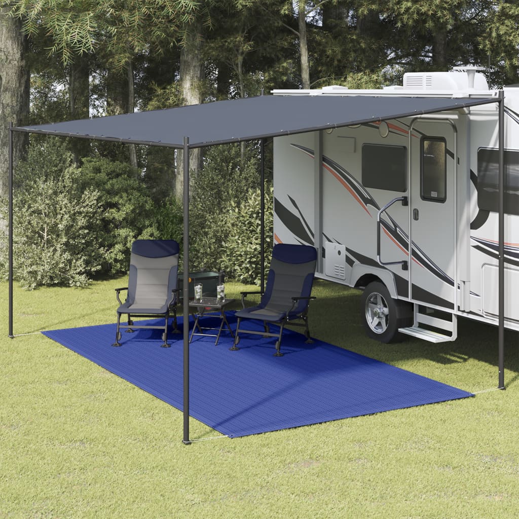 VidaXL Zeltteppich 250x450 cm Blau