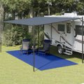 VidaXL Zeltmatte 250x600 cm HDPE Blau