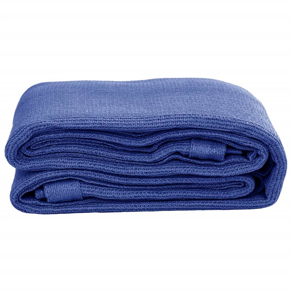 VidaXL Zeltmatte 400x400 cm HDPE Blau
