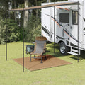 VidaXL Zeltteppich 200x200 cm taupe