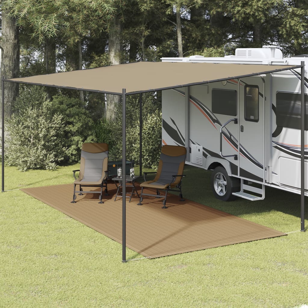 VidaXL Zeltteppich 250x550 cm taupe