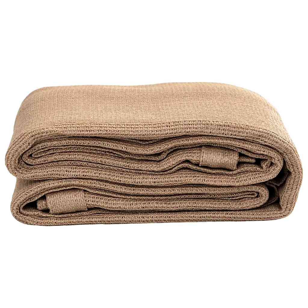 VidaXL Zeltteppich 400x400 cm Taupe