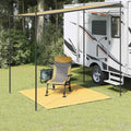 VidaXL Zeltteppich 200x200 cm beige