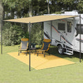 Vidaxl tenttapijt 200x400 cm beige