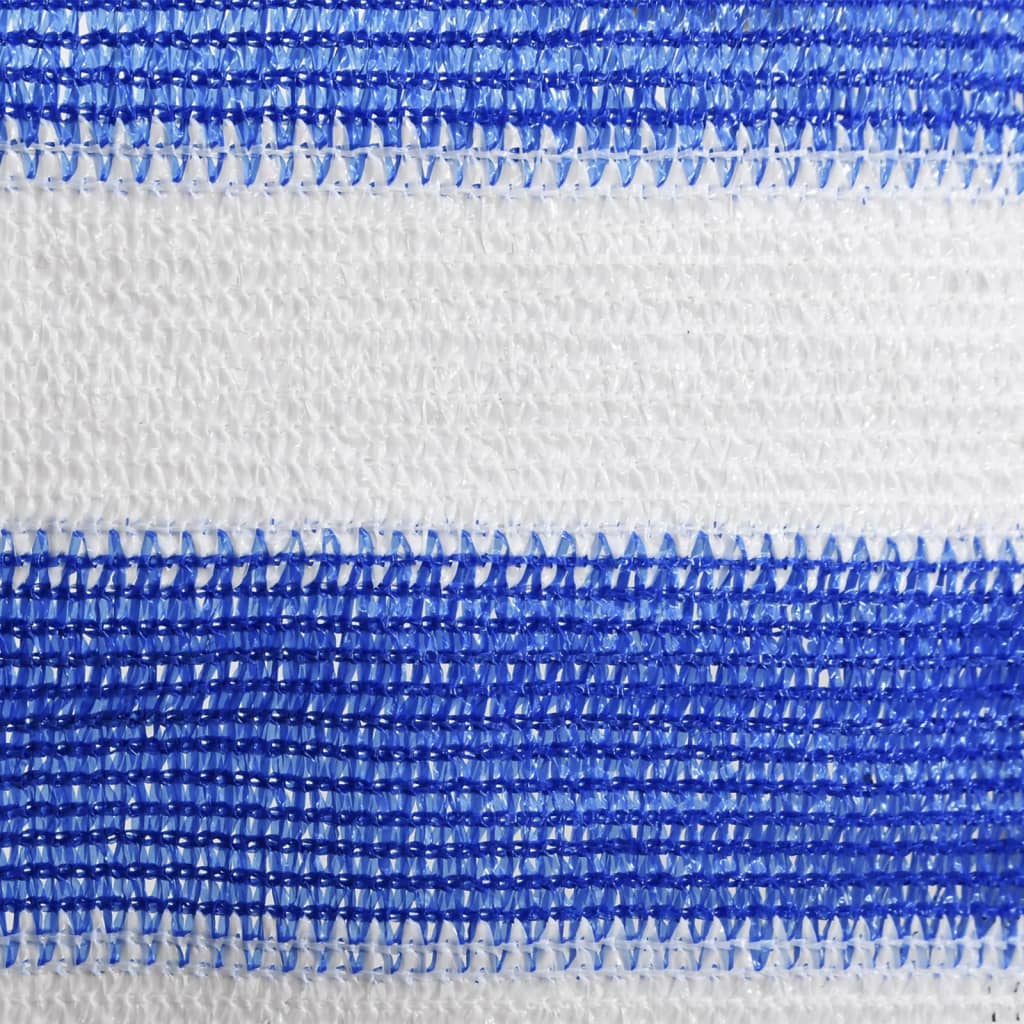 VidaXL Balkon-Sichtschutz 120x500 cm HDPE Blau und Weiß