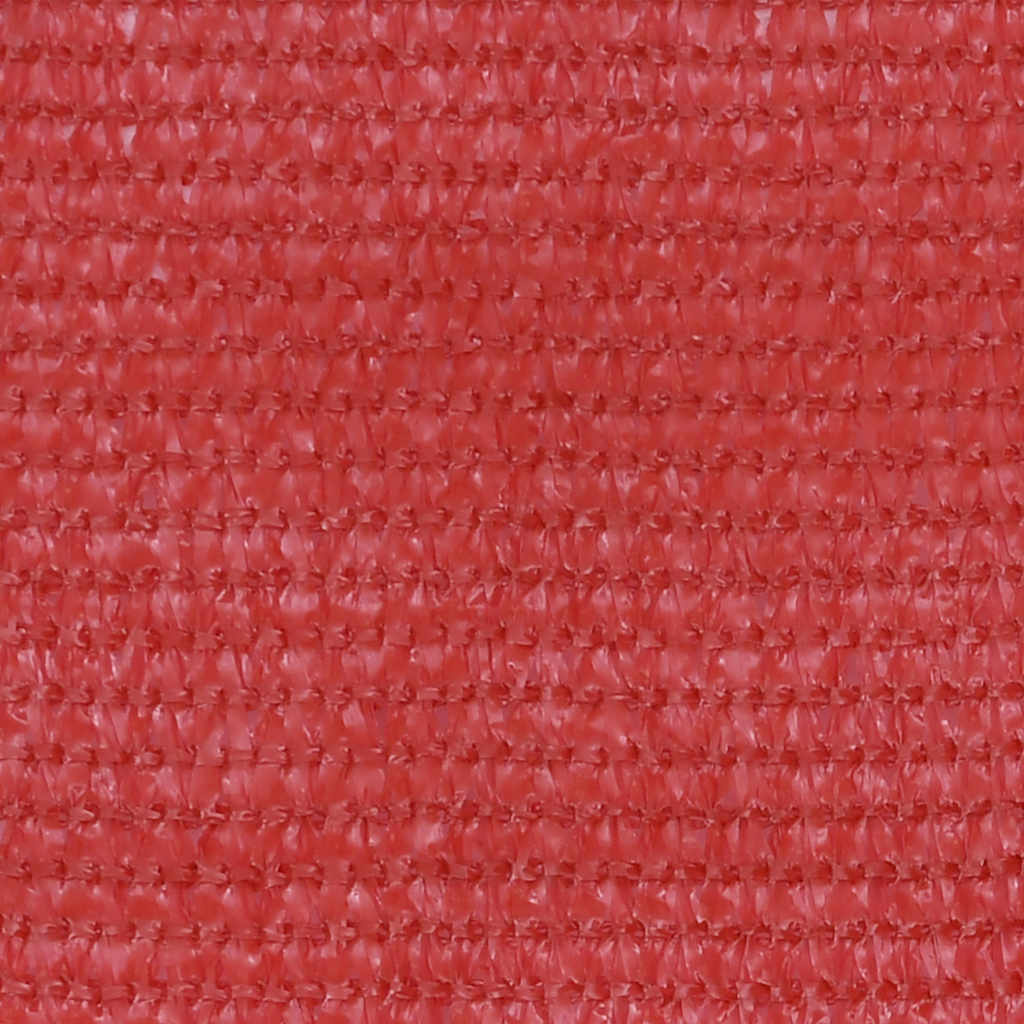 Vidaxl balkonscherm 120x300 cm hdpe rood