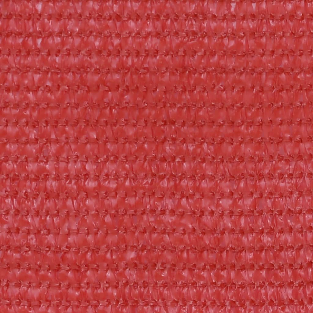 VidaXL Balkon-Sichtschutz 120x400 cm HDPE Rot