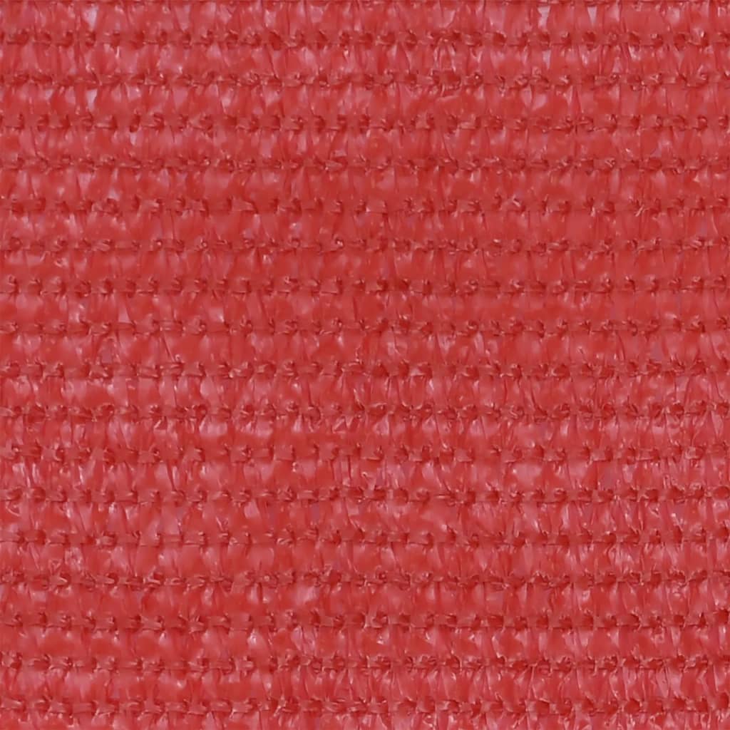 VidaXL Balkon-Sichtschutz 120x500 cm HDPE Rot