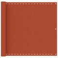 VidaXL Balkon-Sichtschutz 90x600 cm HDPE Orange