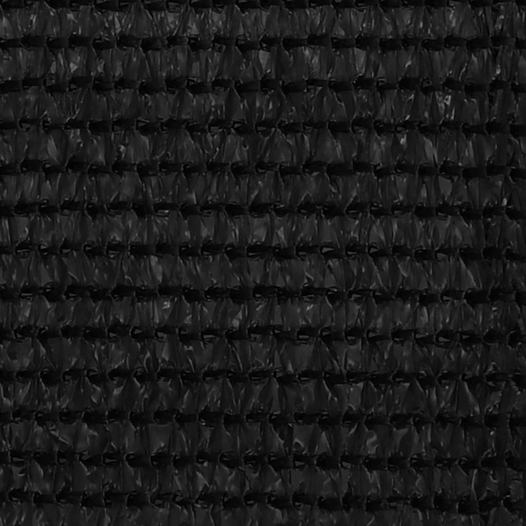 VidaXL Balkon-Sichtschutz 75x500 cm HDPE Schwarz