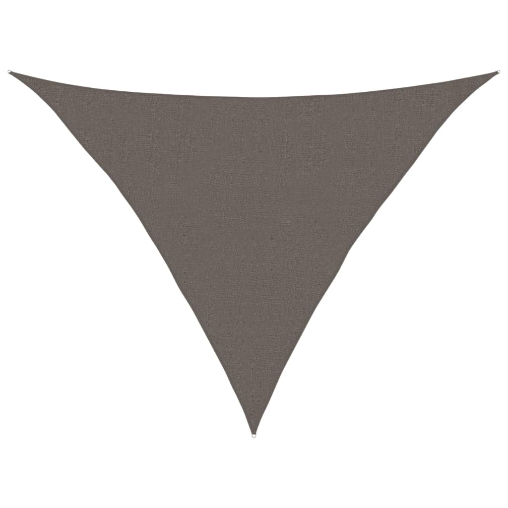 VidaXL Sonnensegel 160 g/m² 2,5 x 2,5 x 3,5 m HDPE anthrazit