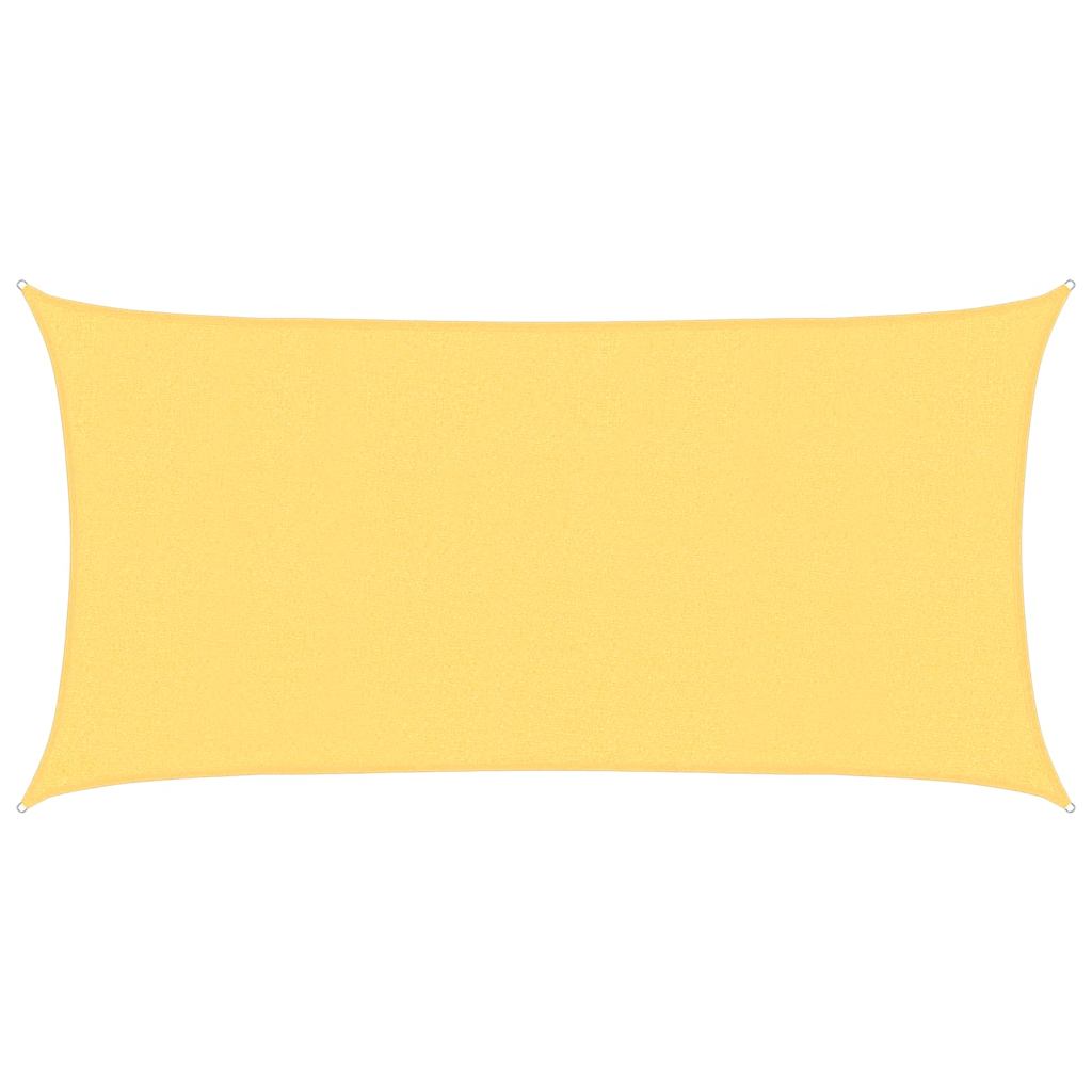 VidaXL Sonnensegel 160 g/m² 2x3,5 m HDPE beige