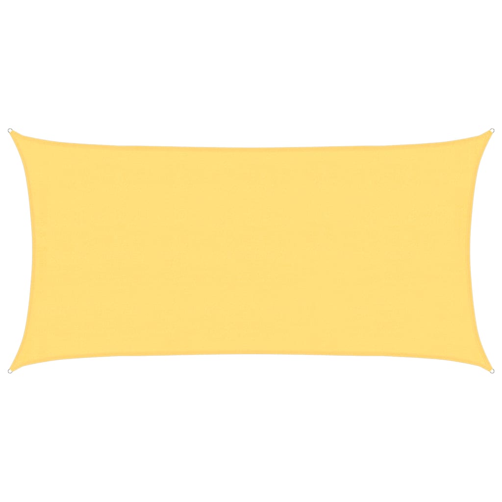 Vidaxl zonnezeil 160 g m² 4x7 m hdpe beige