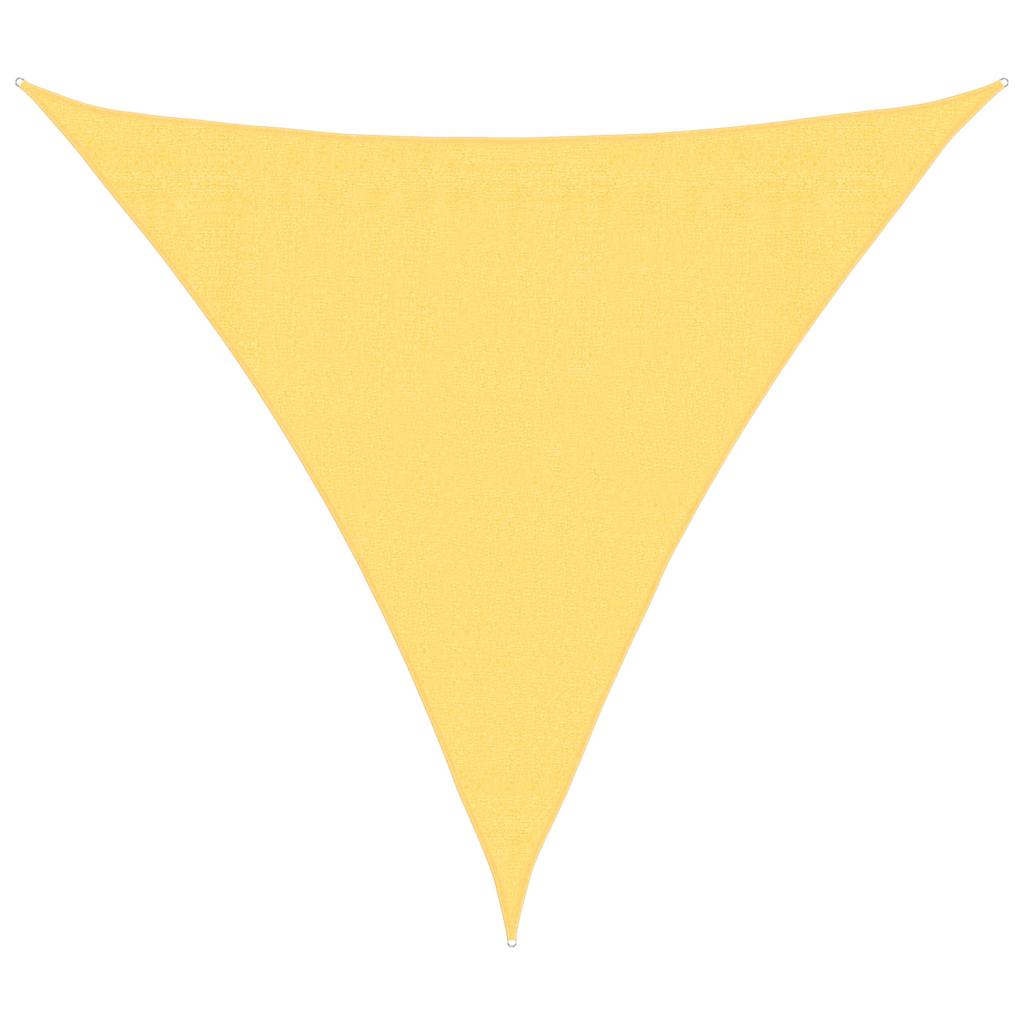Vidaxl zonnezeil 160 g m² 3x3x3 m hdpe beige