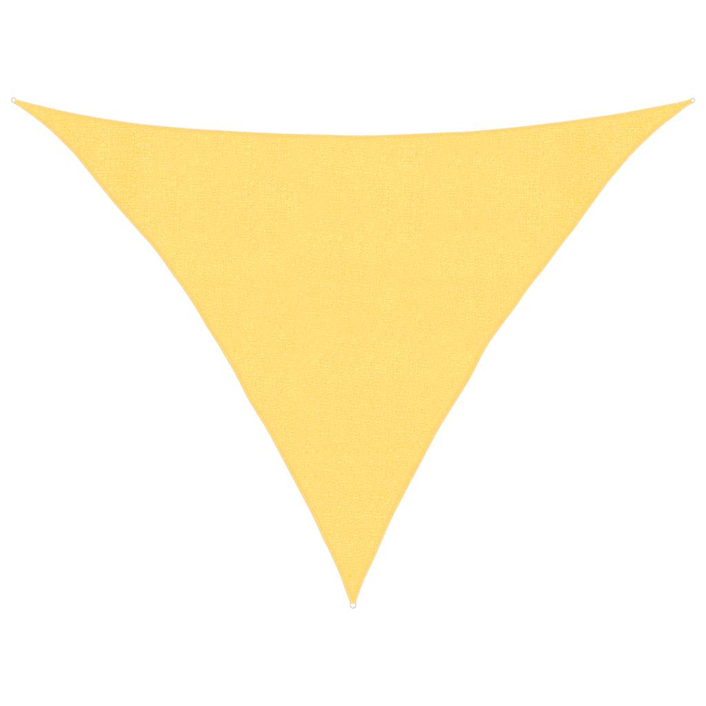 Vidaxl zonnezeil 160 g m² 3x3x4,2 m hdpe beige