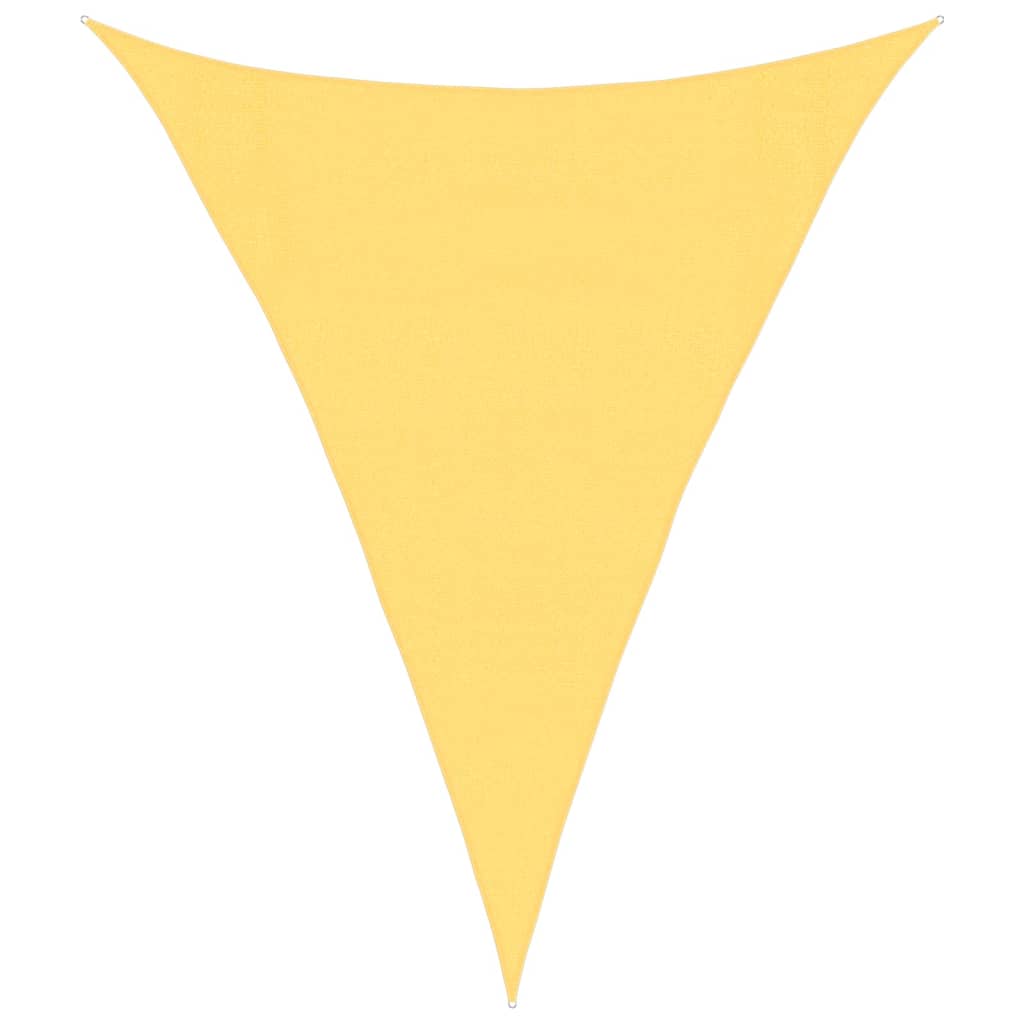 Vidaxl zonnezeil 160 g m² 3x4x4 m hdpe beige