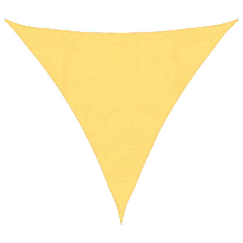 VidaXL Sonnensegel 160 g/m² 4,5 x 4,5 x 4,5 m HDPE beige