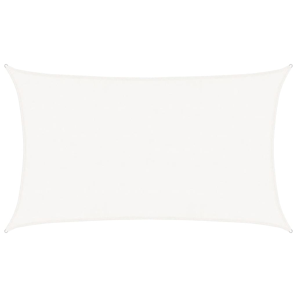 Vidaxx Sonnensegel 160 g m² 5x8 m HDPE -Weiß