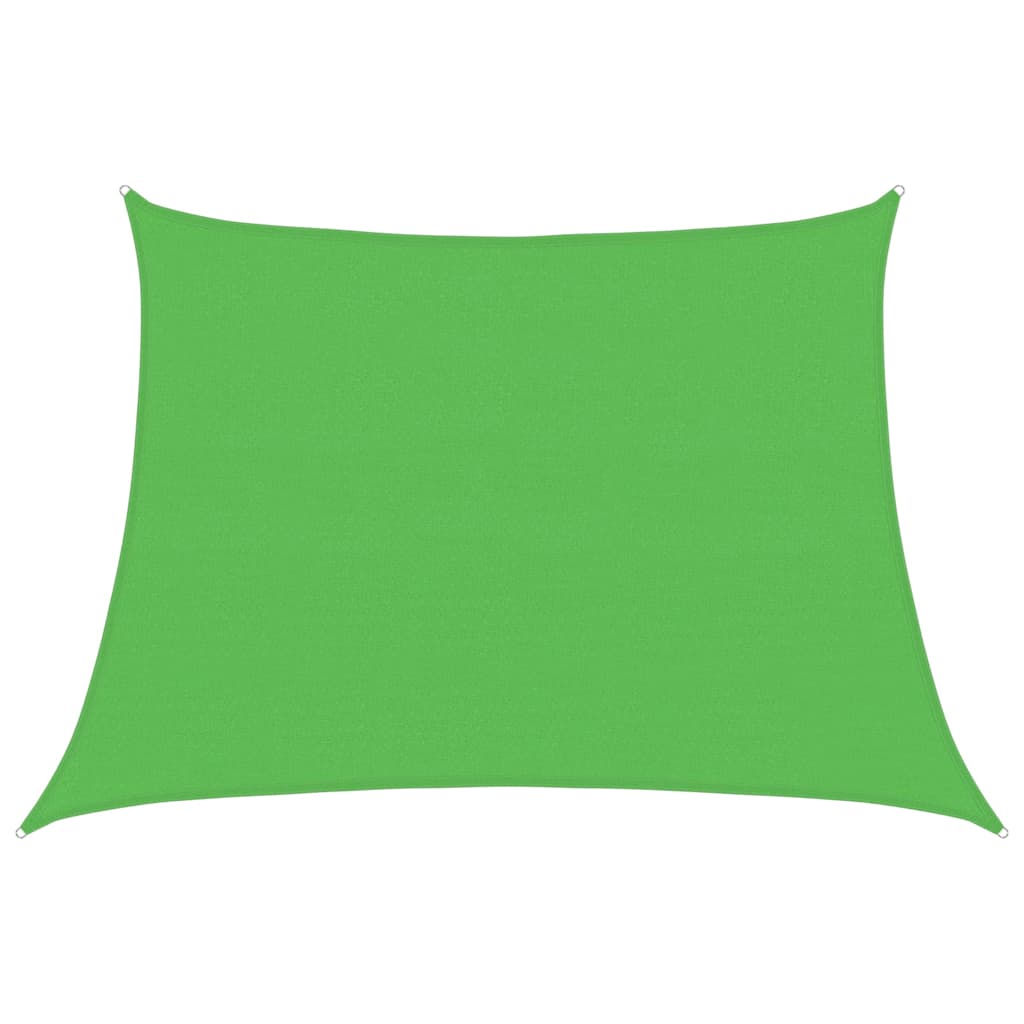 VidaXL Sonnensegel 160 g/m² 4,5 x 3 m HDPE Hellgrün