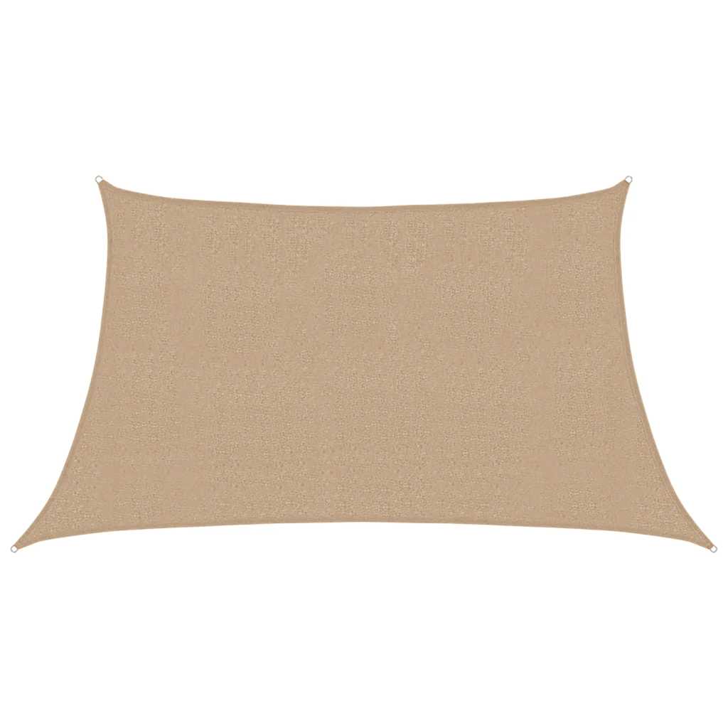 VidaXL Sonnensegel 160 g/m² 3 4x2 m HDPE taupe