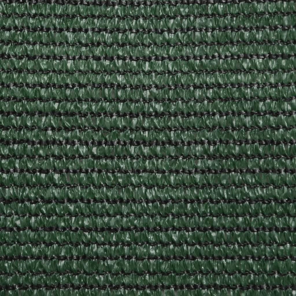 VidaXL Sonnensegel 160 g/m² 5x5x5 m HDPE dunkelgrün