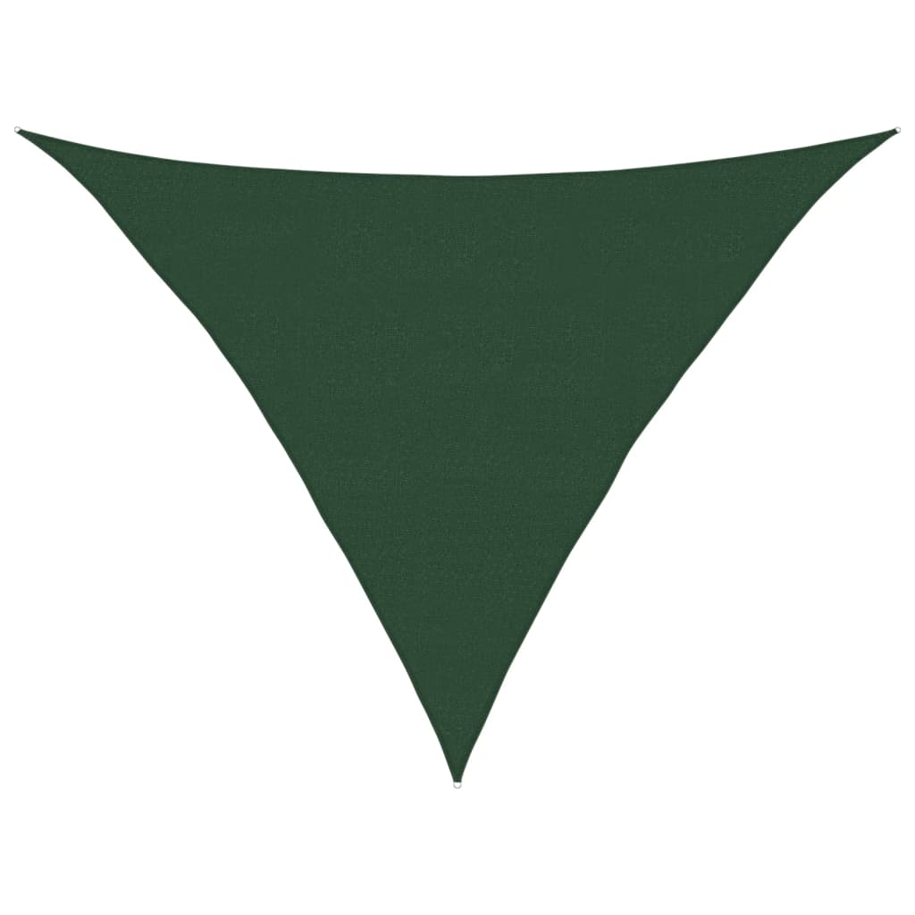 VidaXL Sonnensegel 160 g/m² 5x5x6 m HDPE dunkelgrün