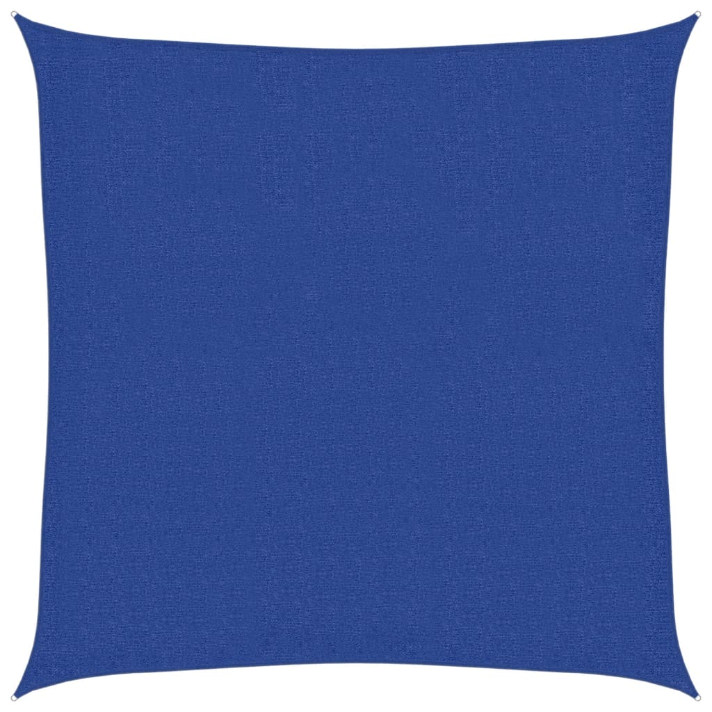 VidaXL Sonnensegel 160 g/m² 2,5 x 2,5 m HDPE Blau