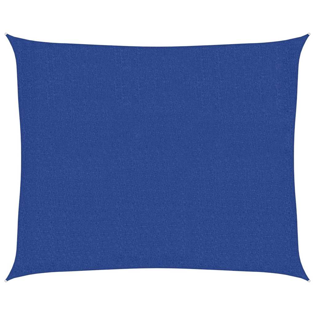 VidaXL Sonnensegel 160 g/m² 2,5 x 3 m HDPE Blau