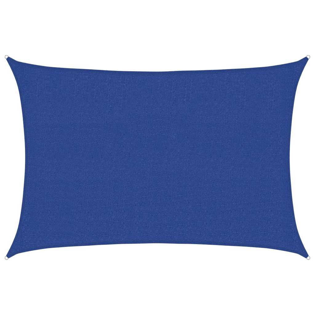 Vidaxl zonnezeil 160 g m² 2,5x3,5 m hdpe blauw