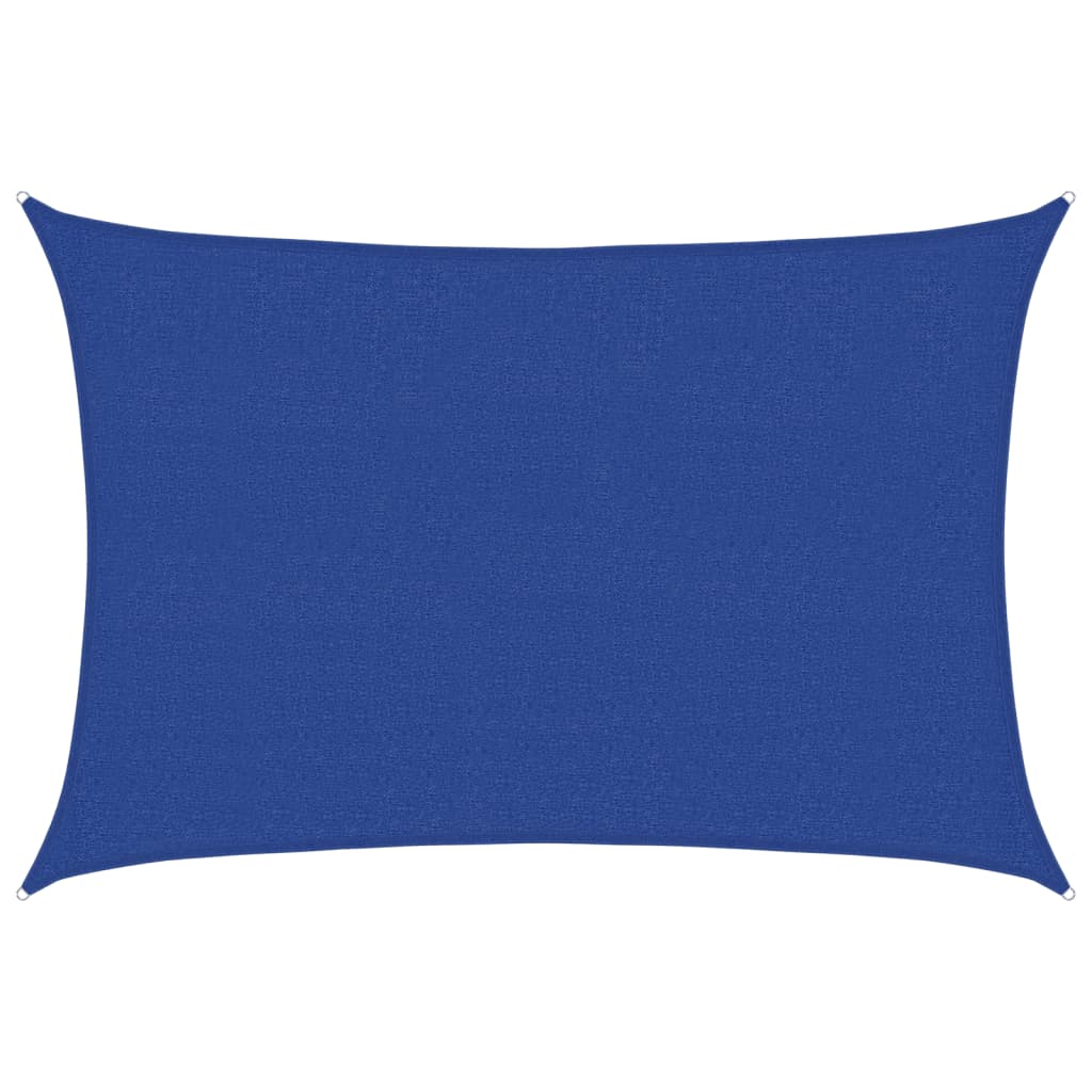 VidaXL Sonnensegel 160 g/m² 2,5 x 4 m HDPE Blau