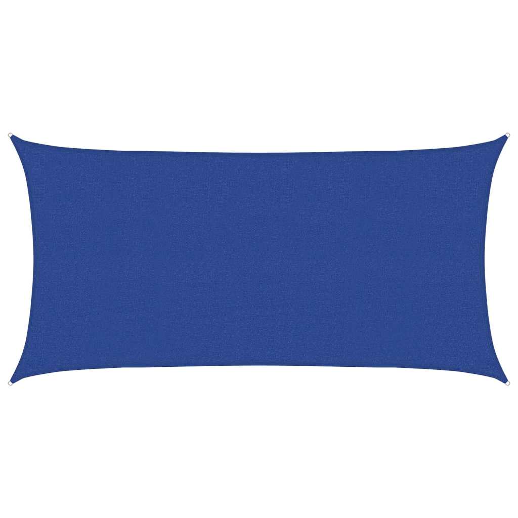 Vidaxl zonnezeil 160 g m² 2,5x4,5 m hdpe blauw