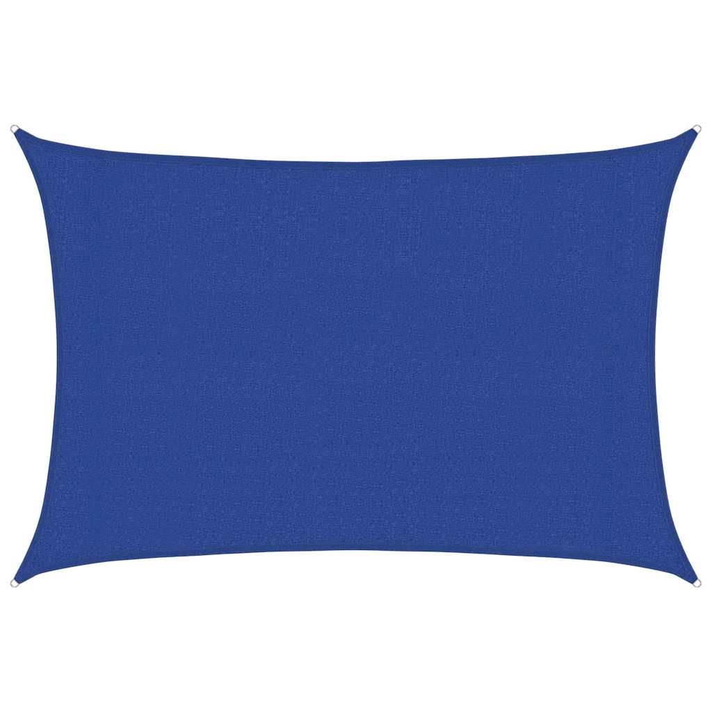 VidaXL Sonnensegel 160 g/m² Rechteckig 3x4,5 m HDPE Blau