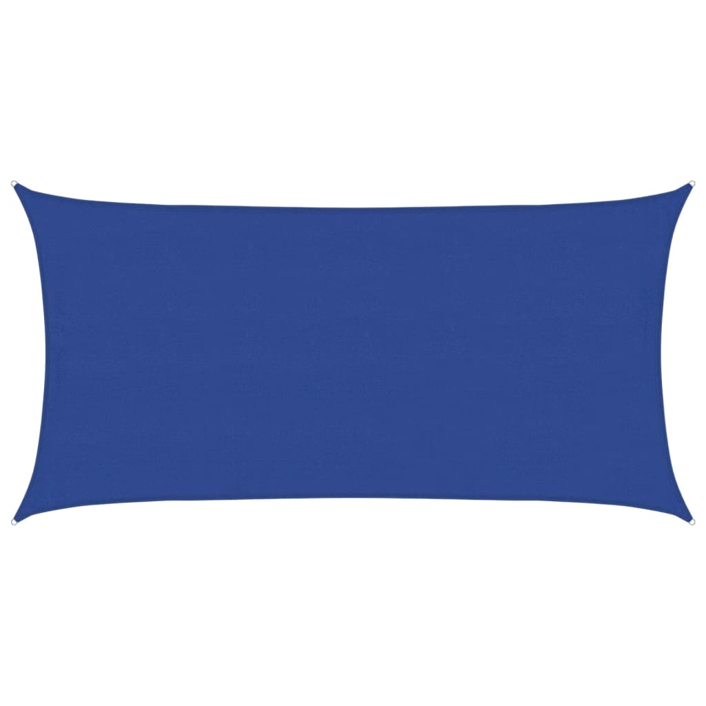 VidaXL Sonnensegel 160 g/m² gerade 4x7 m HDPE Blau