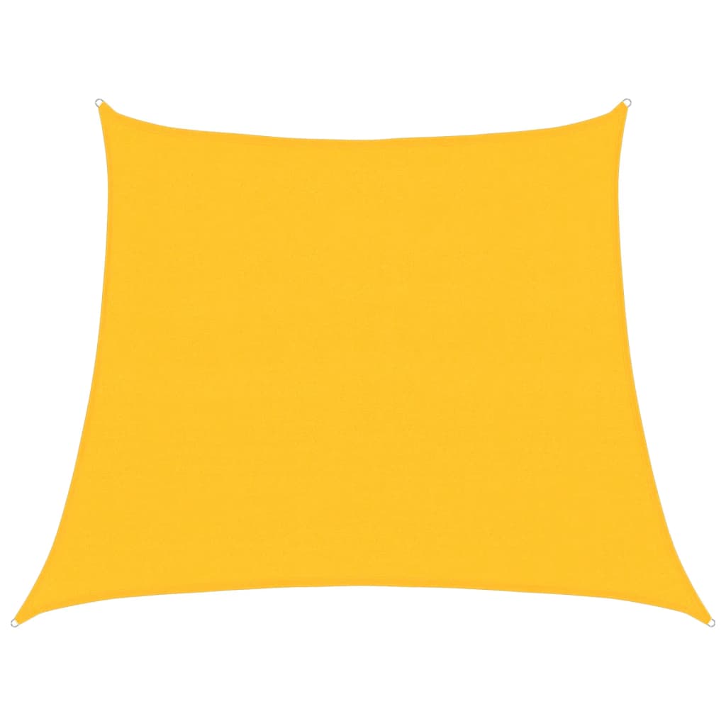 VidaXL Sonnensegel 160 g/m² 3 4x3 m HDPE gelb