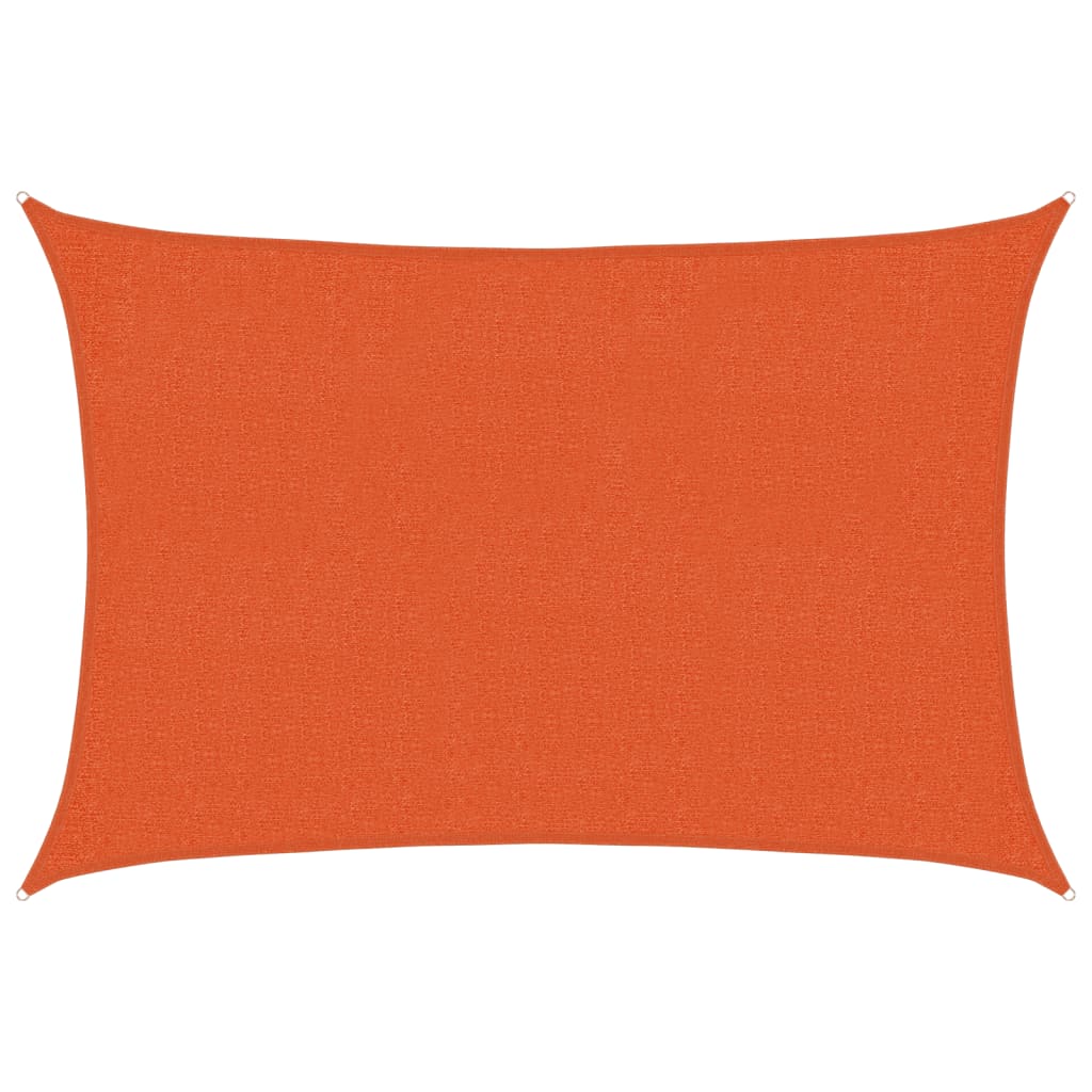 VidaXL Sonnensegel 160 g/m² 2x2,5 m HDPE orange