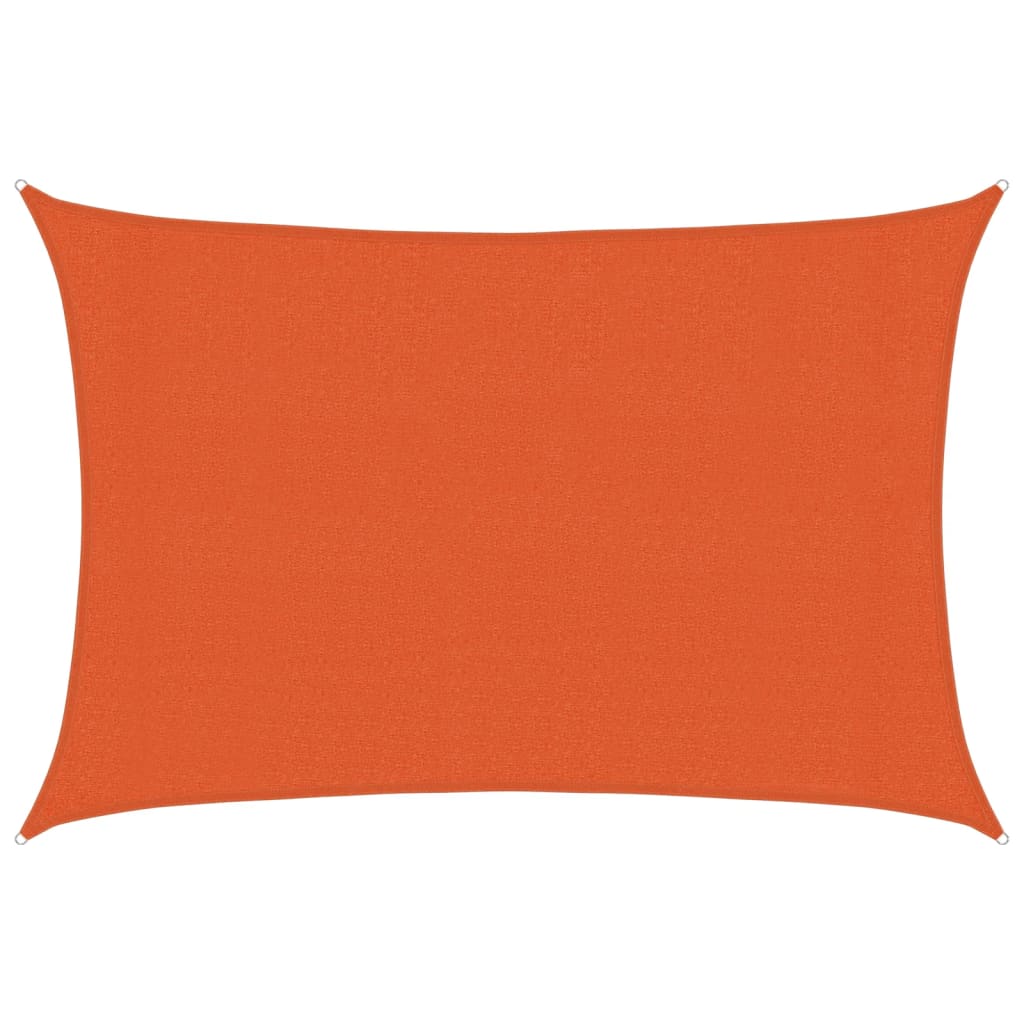VidaXL Sonnensegel 160 g/m² 3x4 m HDPE orange
