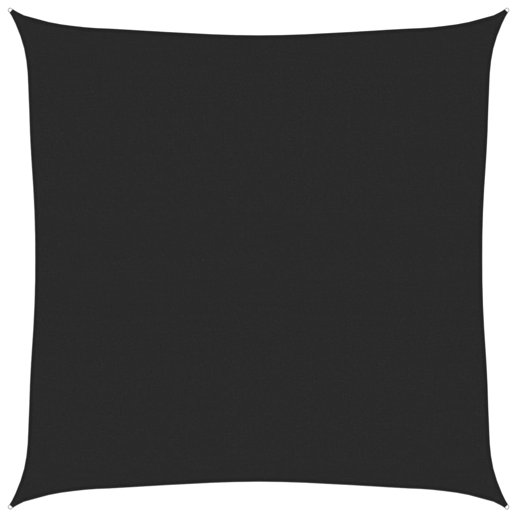 Vidaxl zonnezeil 160 g m² 4,5x4,5 m hdpe zwart