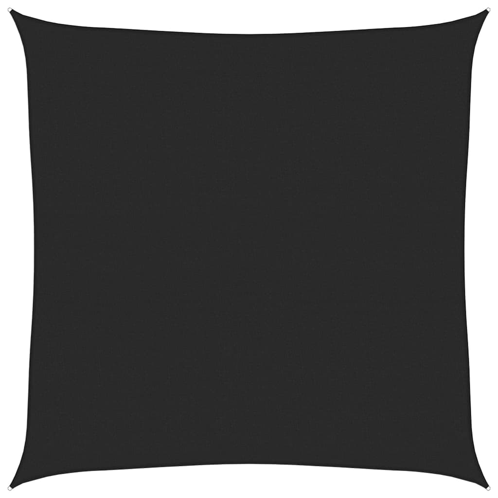 Vidaxx Sonnensegel 160 g/m² 7x7 m HDPE Schwarz