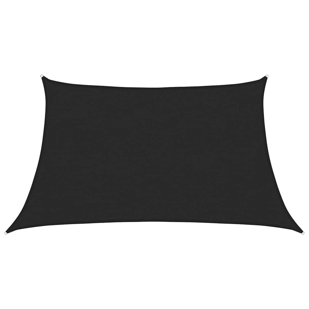 VidaXL Sonnensegel 160 g/m² 3 4x2 m HDPE Schwarz