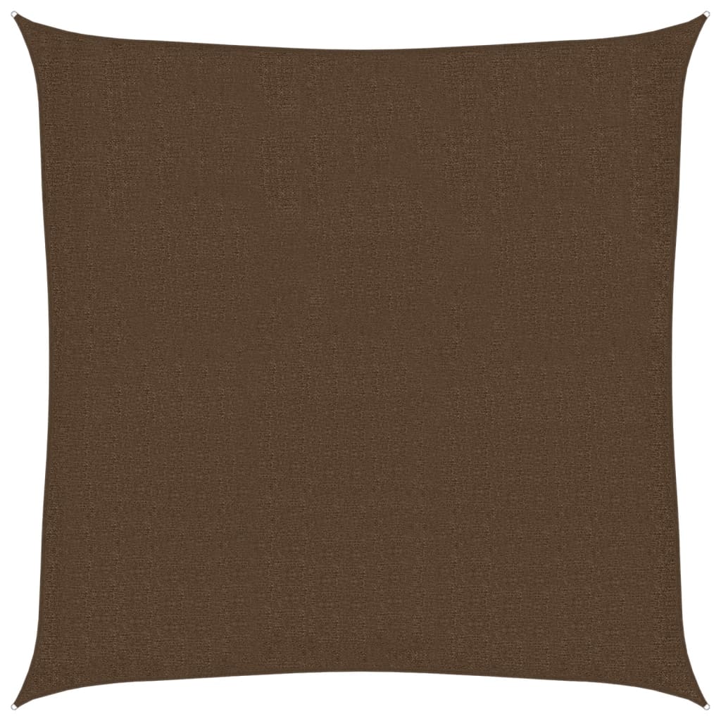 VidaXL Sonnensegel 160 g/m² 3x3 m HDPE braun