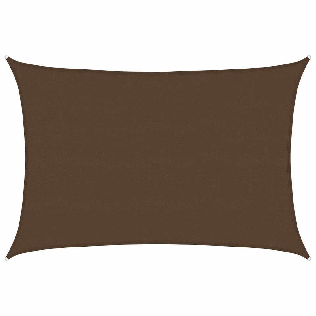 VidaXL Sonnensegel 160 g/m² 5x7 m HDPE - Braun