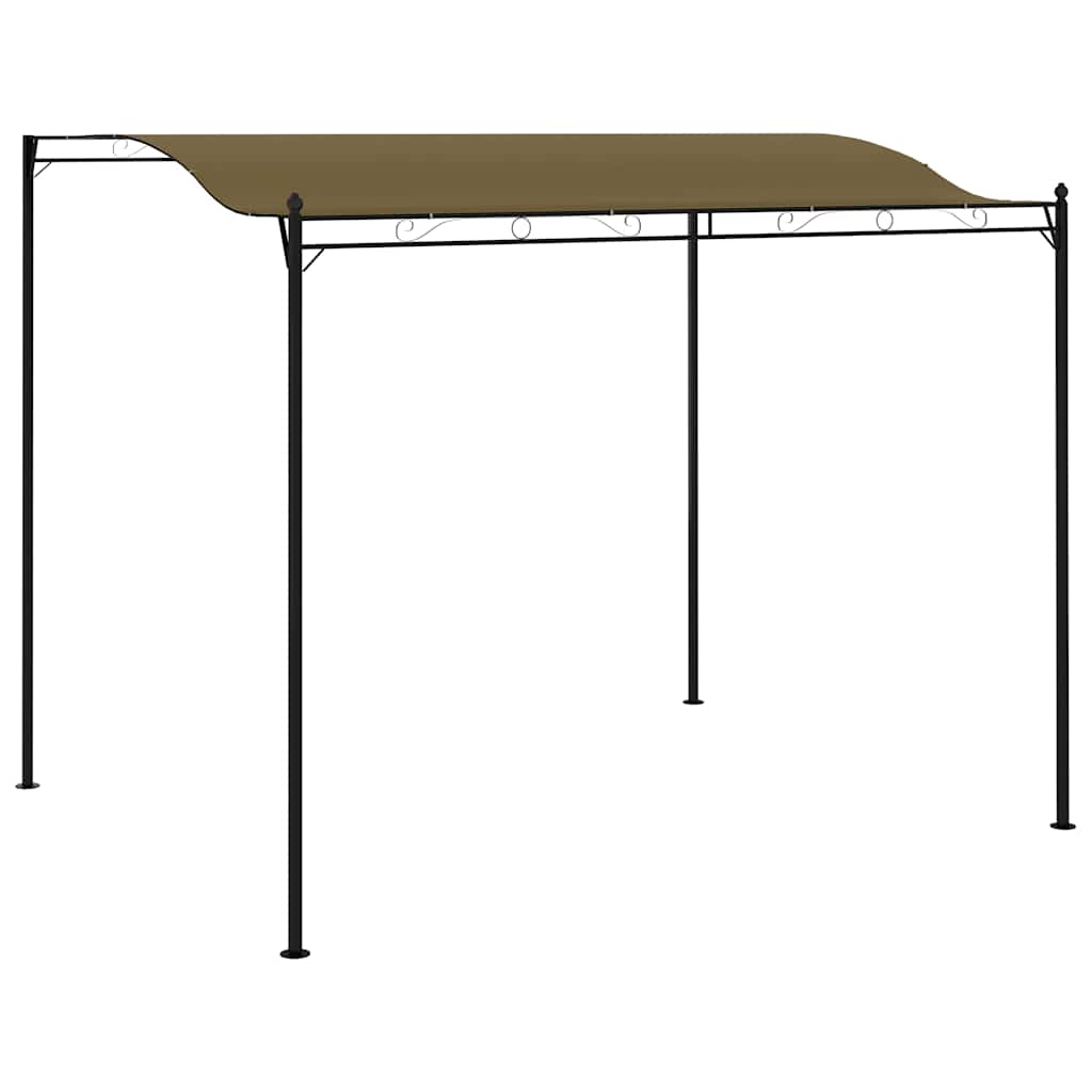 VidaXL Sonnensegel 180 g/m² 3x2,4 m Taupe