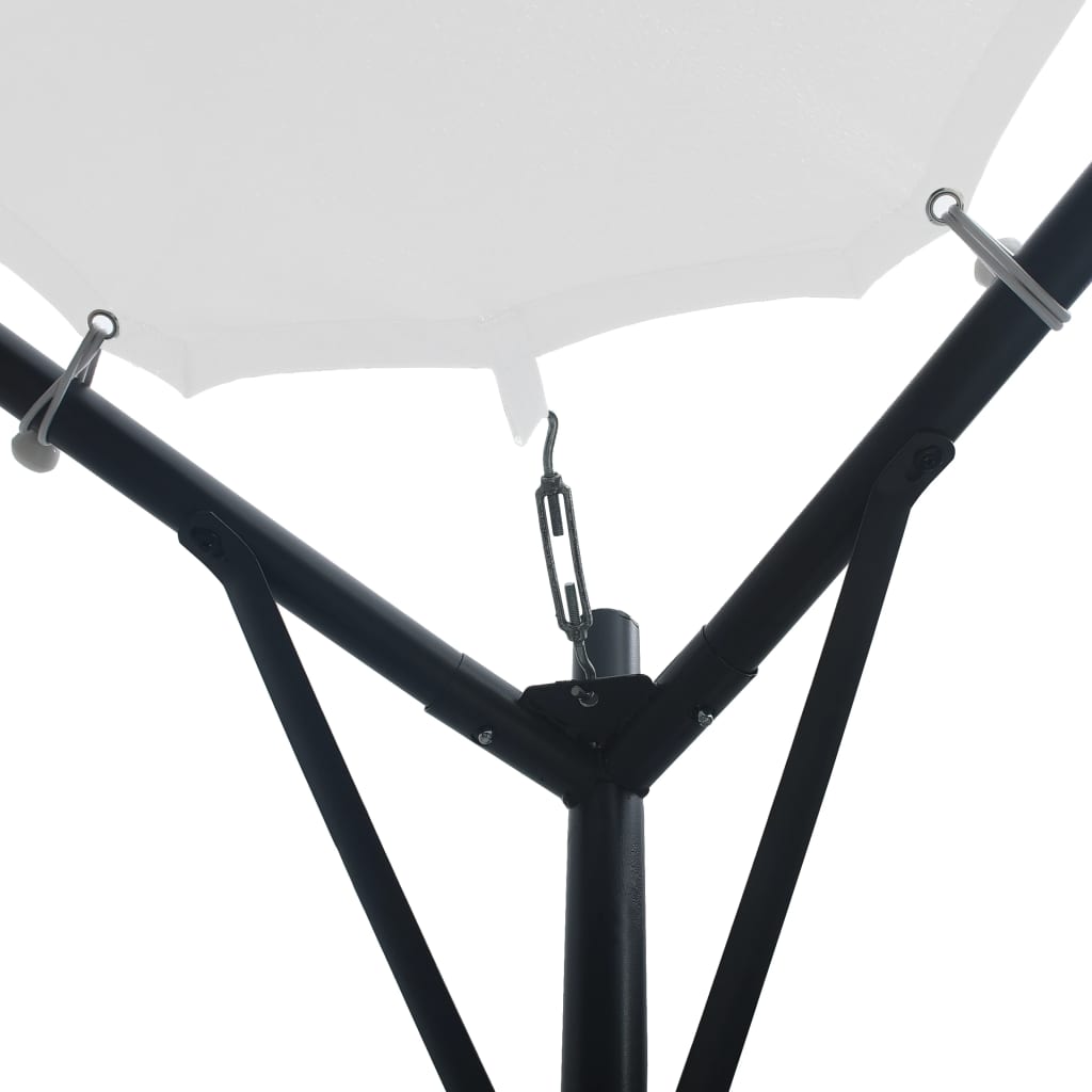 Vidaxxl Arbor 180 g m² 3x3x2,6 m Weiß