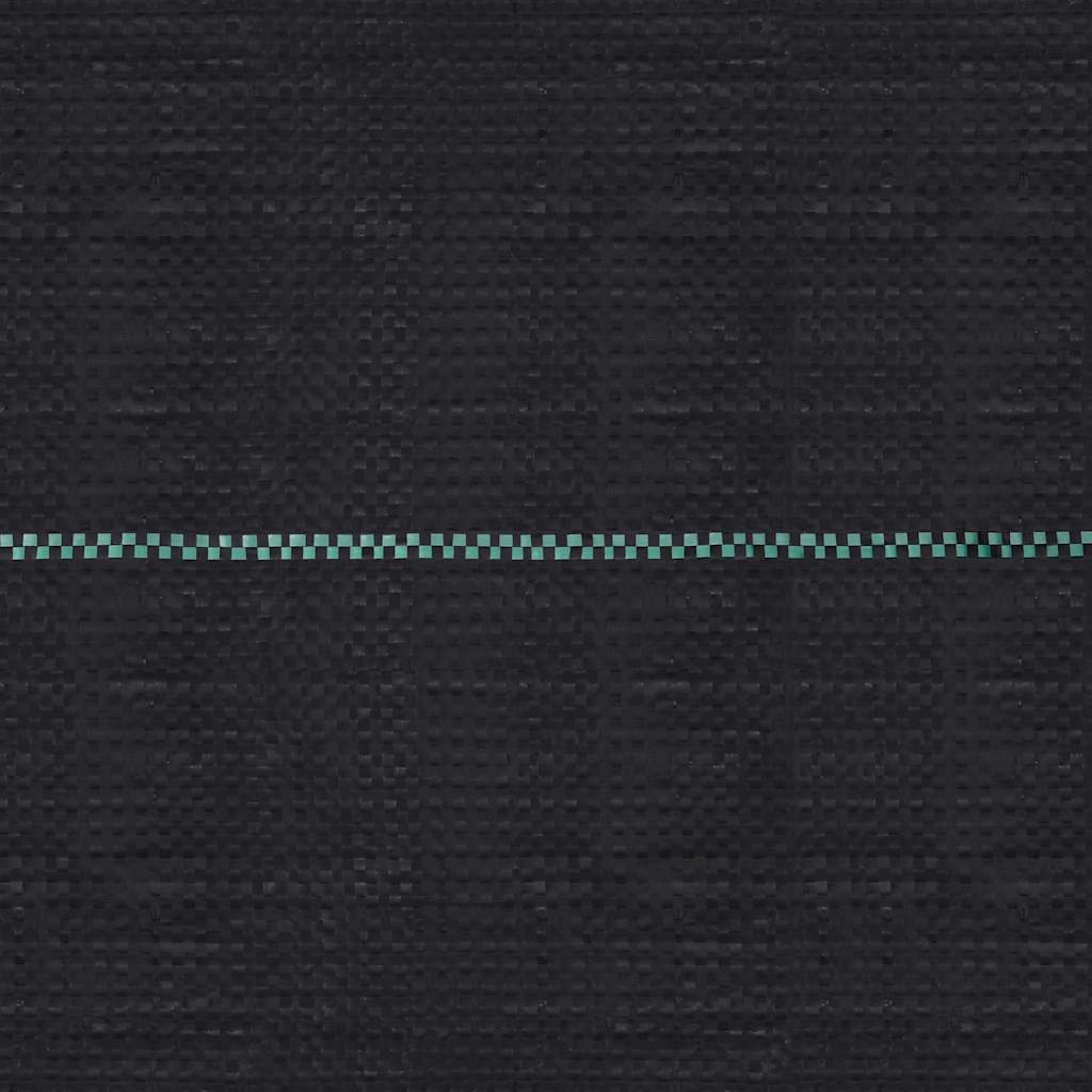 Vidaxl worteldoek 1x200 m pp zwart