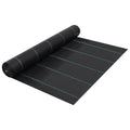 VidaXL Root Cloth 2x25 m pp schwarz