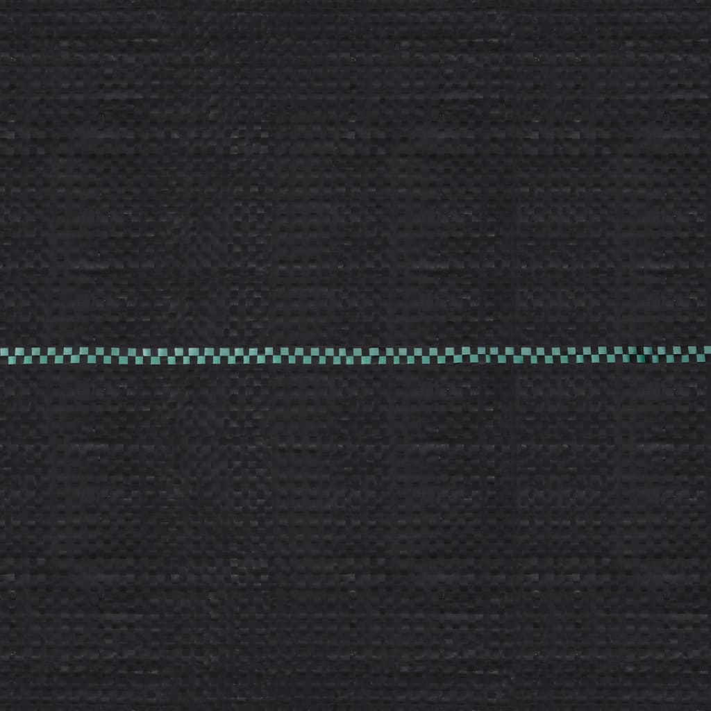VidaXL Root Cloth 2x25 m pp schwarz
