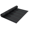Vidaxxl -Karotten -Stoff 2x150 m PP schwarz