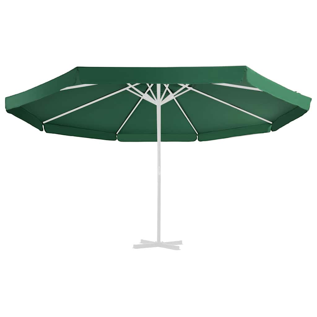 Vidaxl vervangingsdoek voor parasol 515 cm groen