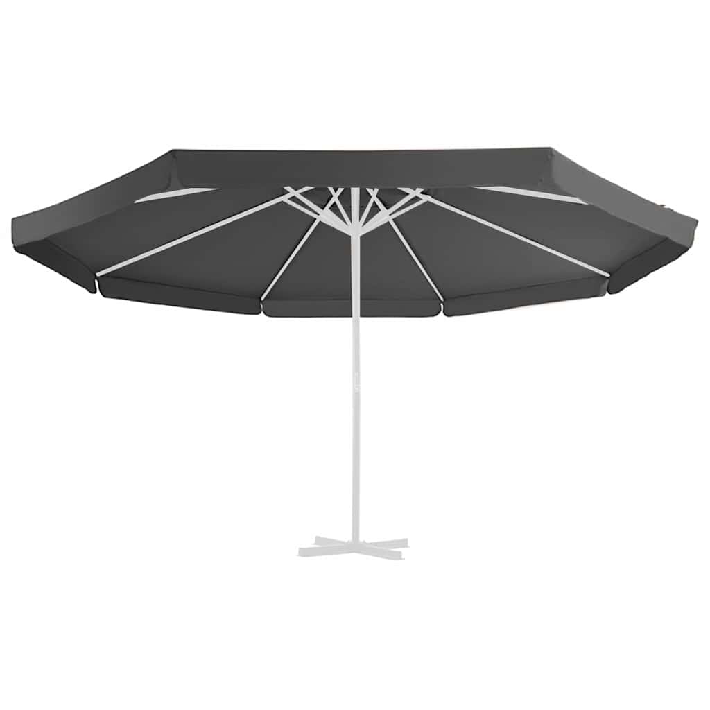 Vidaxl vervangingsdoek voor parasol 515 cm antracietkleurig