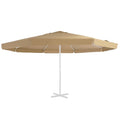 VidaXL Ersatzdach für Sonnenschirm 515 cm taupe